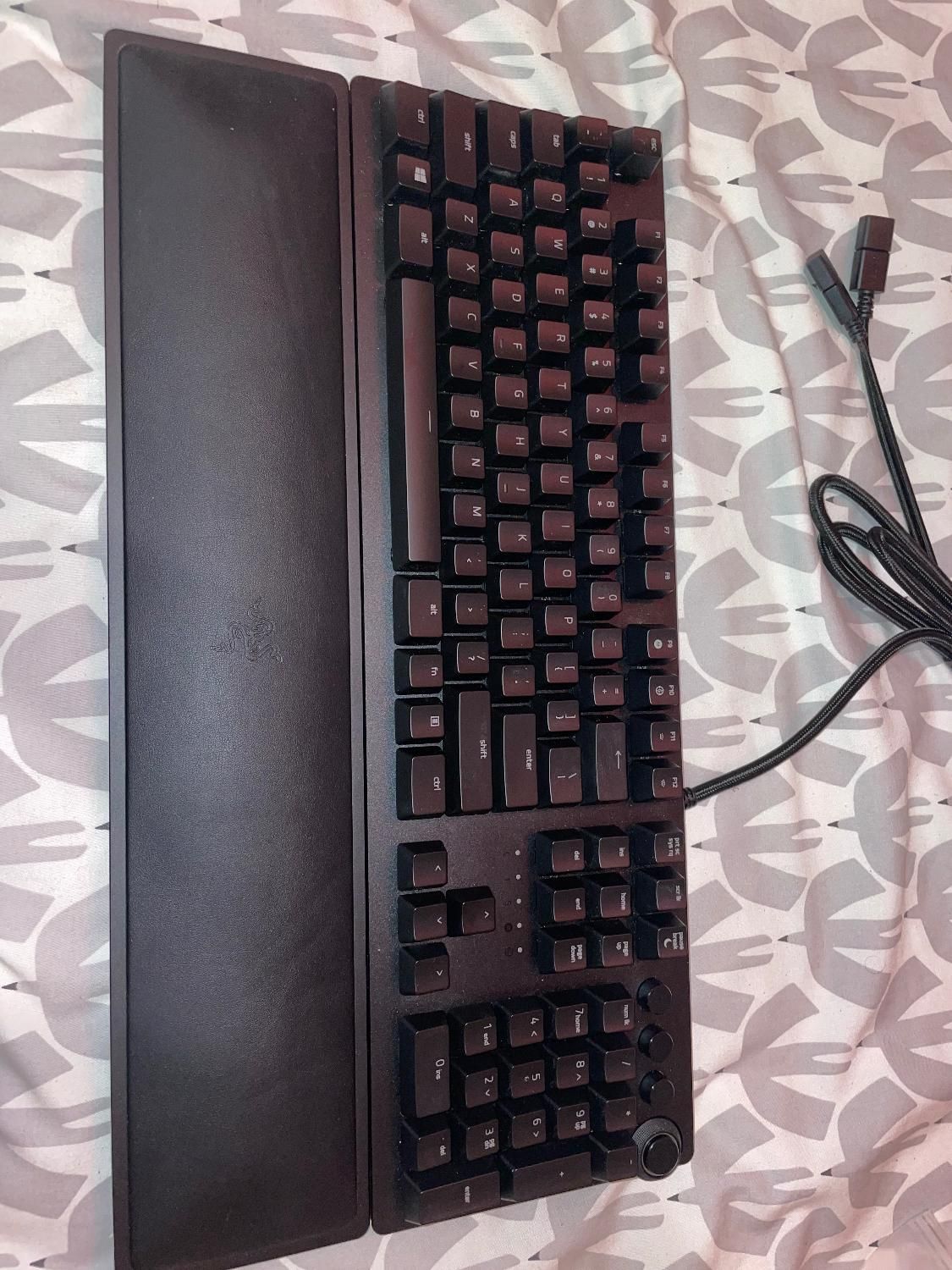 کیبورد مکانیکی Razer Huntsman Elite RGB|قطعات و لوازم جانبی رایانه|تهران, یوسف‌آباد|دیوار