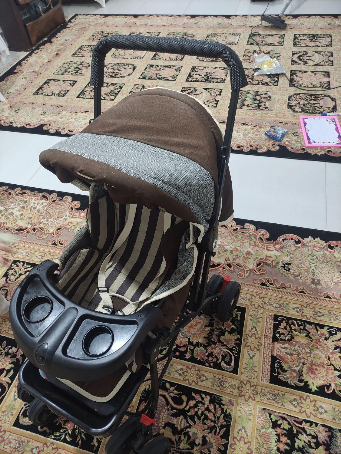 کالسکه بچه درحدنو|کالسکه و لوازم جانبی|قم, باسکول|دیوار