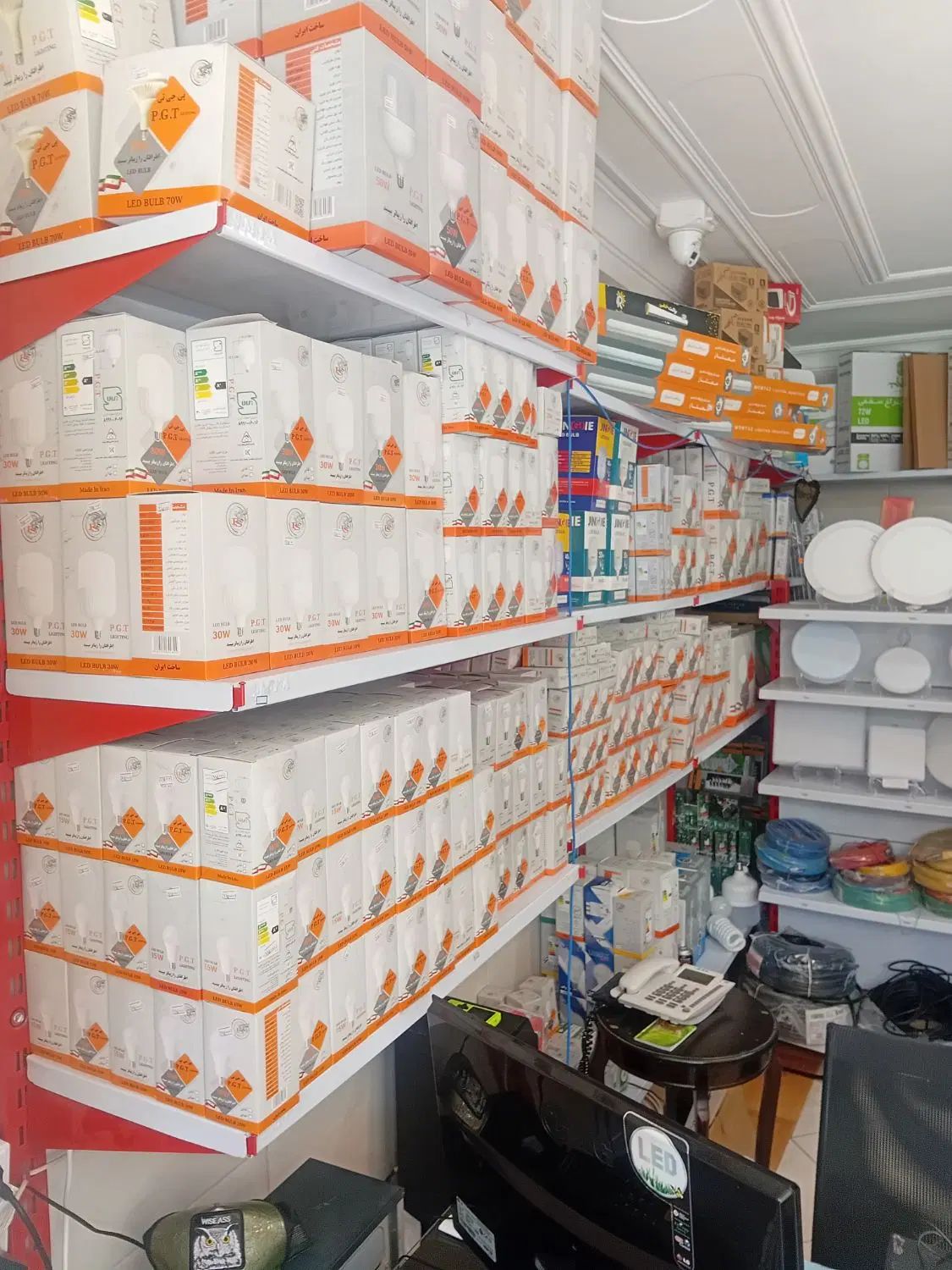 پنل رویارویی وتوکار ۱۰w.w48.72|لامپ و چراغ|اصفهان, بهارستان|دیوار