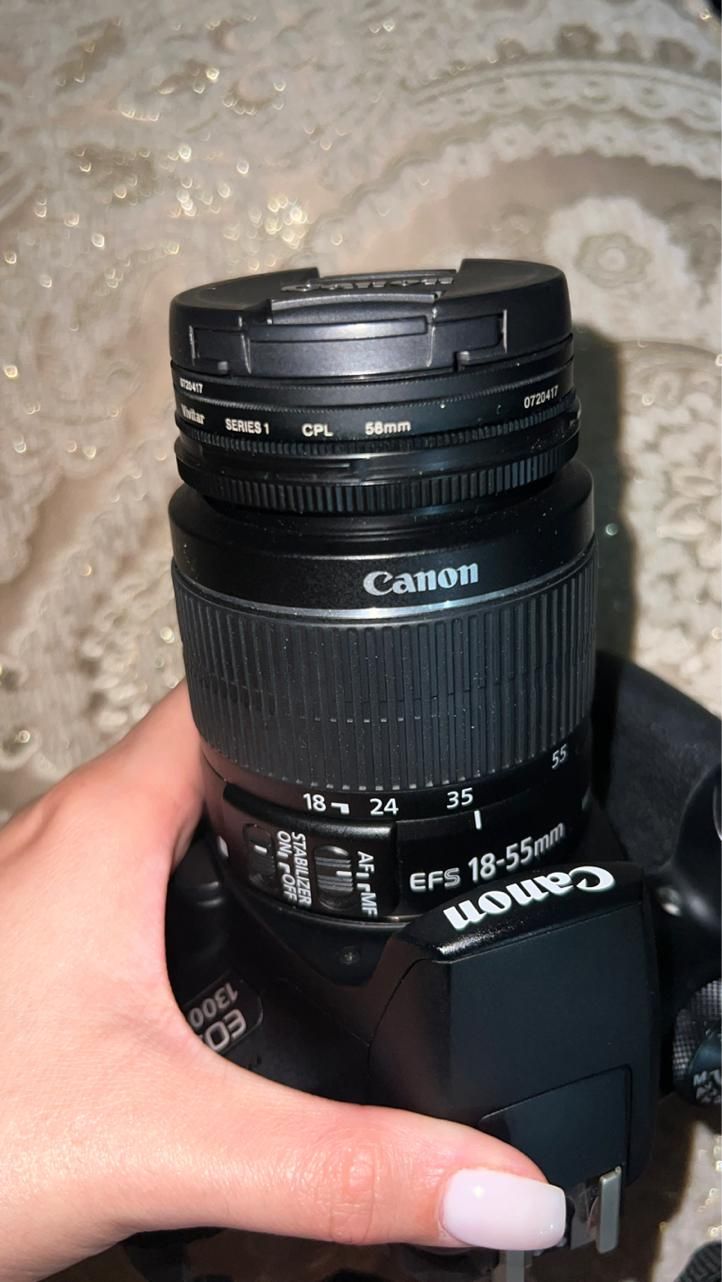 دوربین کانن Canon EOS 1300D 18-55|دوربین عکاسی و فیلم‌برداری|تهران, جیحون|دیوار