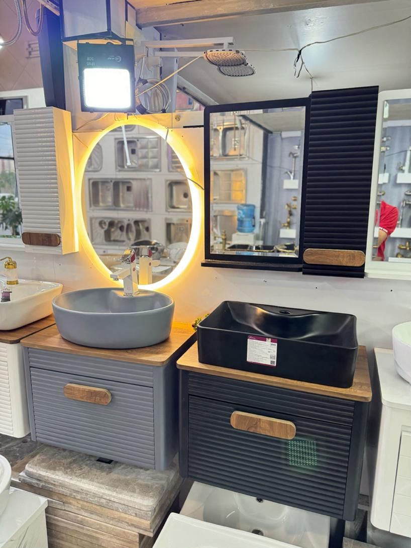 روشویی کابینتی باورق پی وی سی مدل بامبو waterproof|لوازم سرویس بهداشتی|تهران, تهرانسر شرقی|دیوار