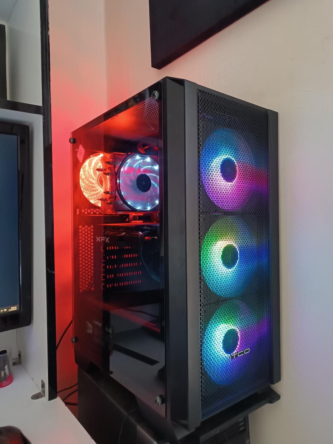 کیس core i5 9400f رم 16 گرافیک Rx580 با m2|رایانه رومیزی|تهران, ستارخان|دیوار