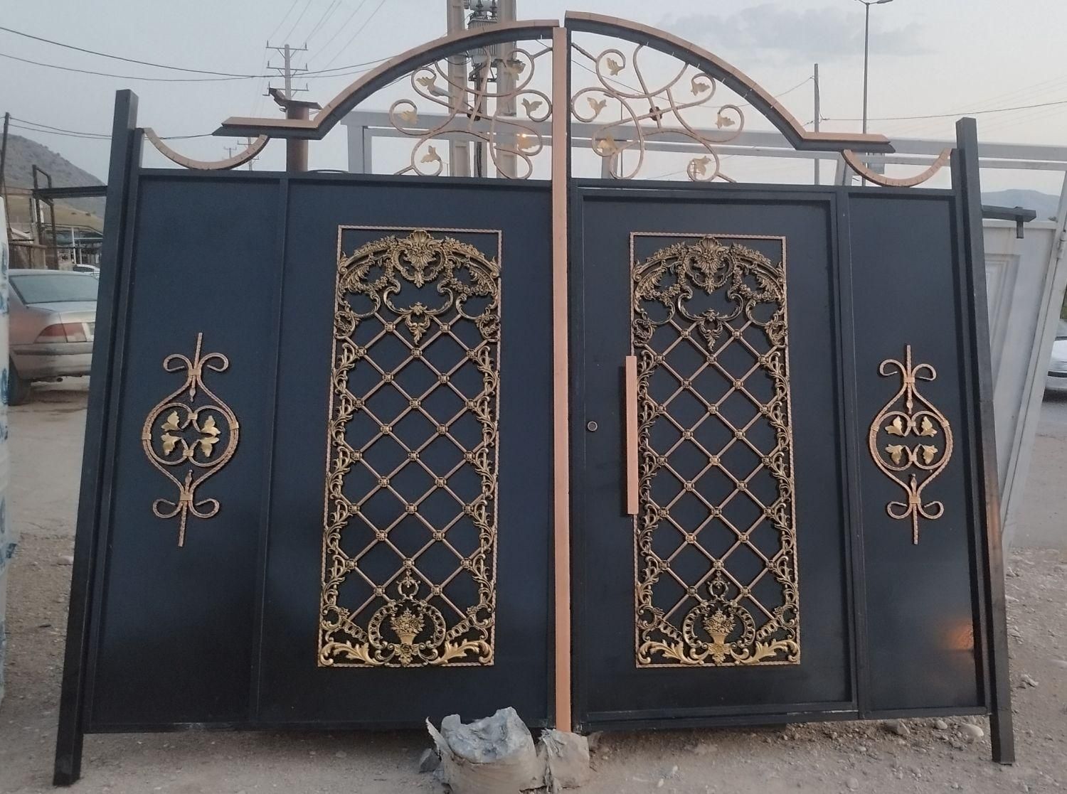 فروش درب آهنی حیاطی تولید مستقیم|مصالح و تجهیزات ساختمان|نورآباد ممسنی, |دیوار