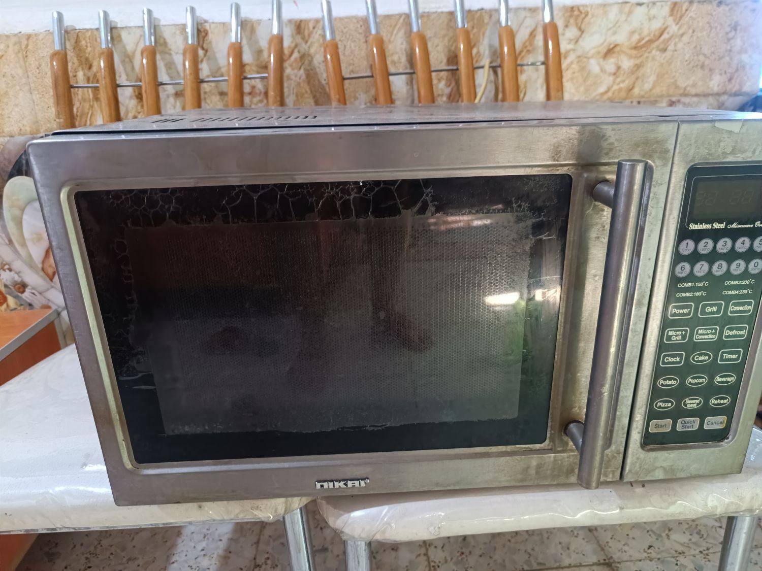 ماکروویو نیکای|اجاق گاز و لوازم برقی پخت‌وپز|اهواز, کوی علوی|دیوار