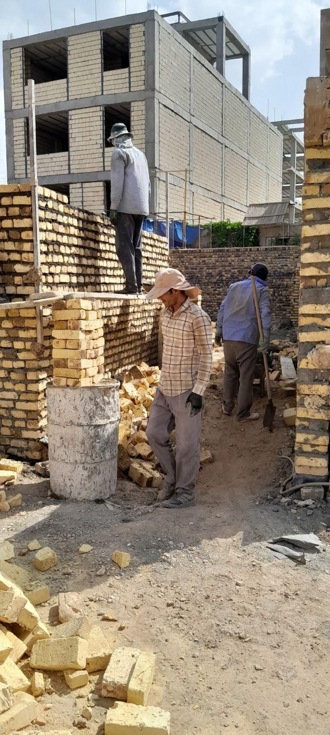 تخریب، بنای.شفته.ریزی|خدمات پیشه و مهارت|اراک, |دیوار