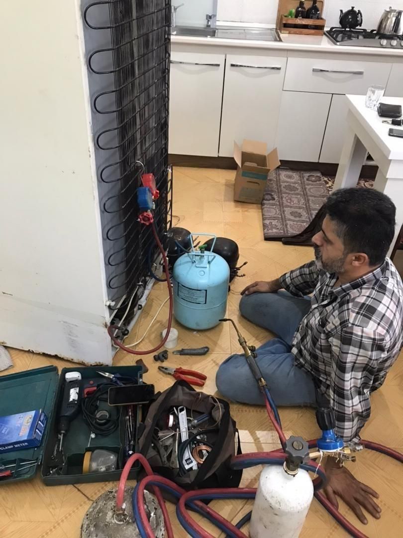 تعمیریخچال خانگی وصنعتی لباسشویی وکولرمحل مشتری|خدمات پیشه و مهارت|رشت, جماران|دیوار