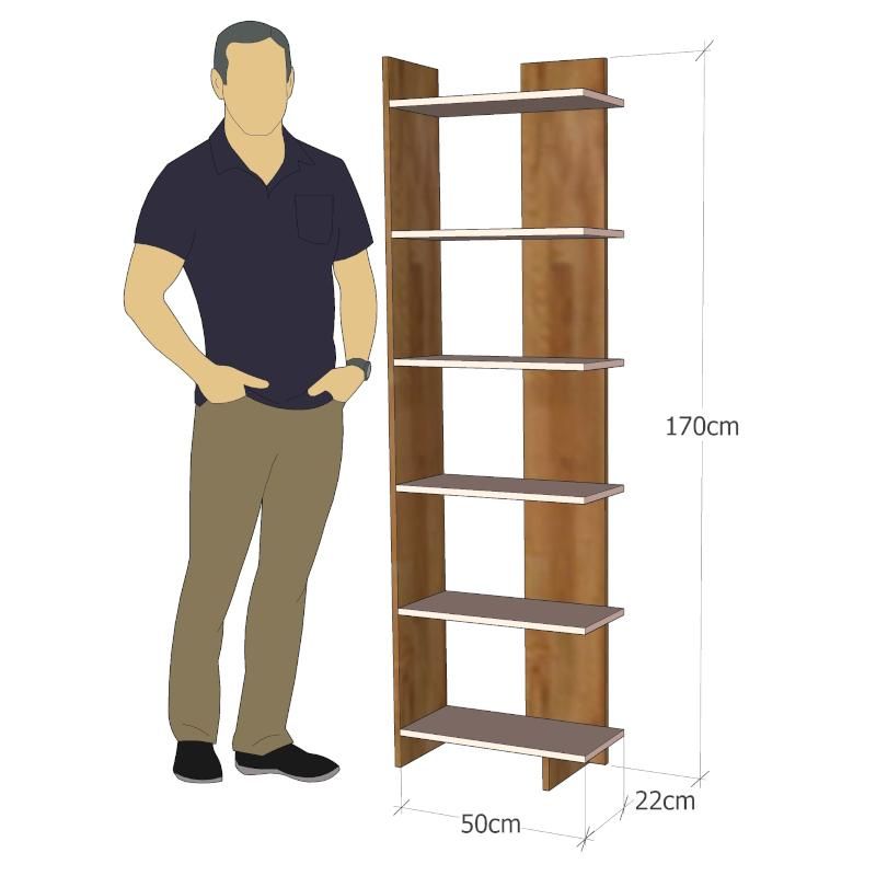 قفسه کتاب و دکوری B02 ام دی اف و چوبی|کتابخانه، شلف، قفسههای دیواری|ارومیه, |دیوار