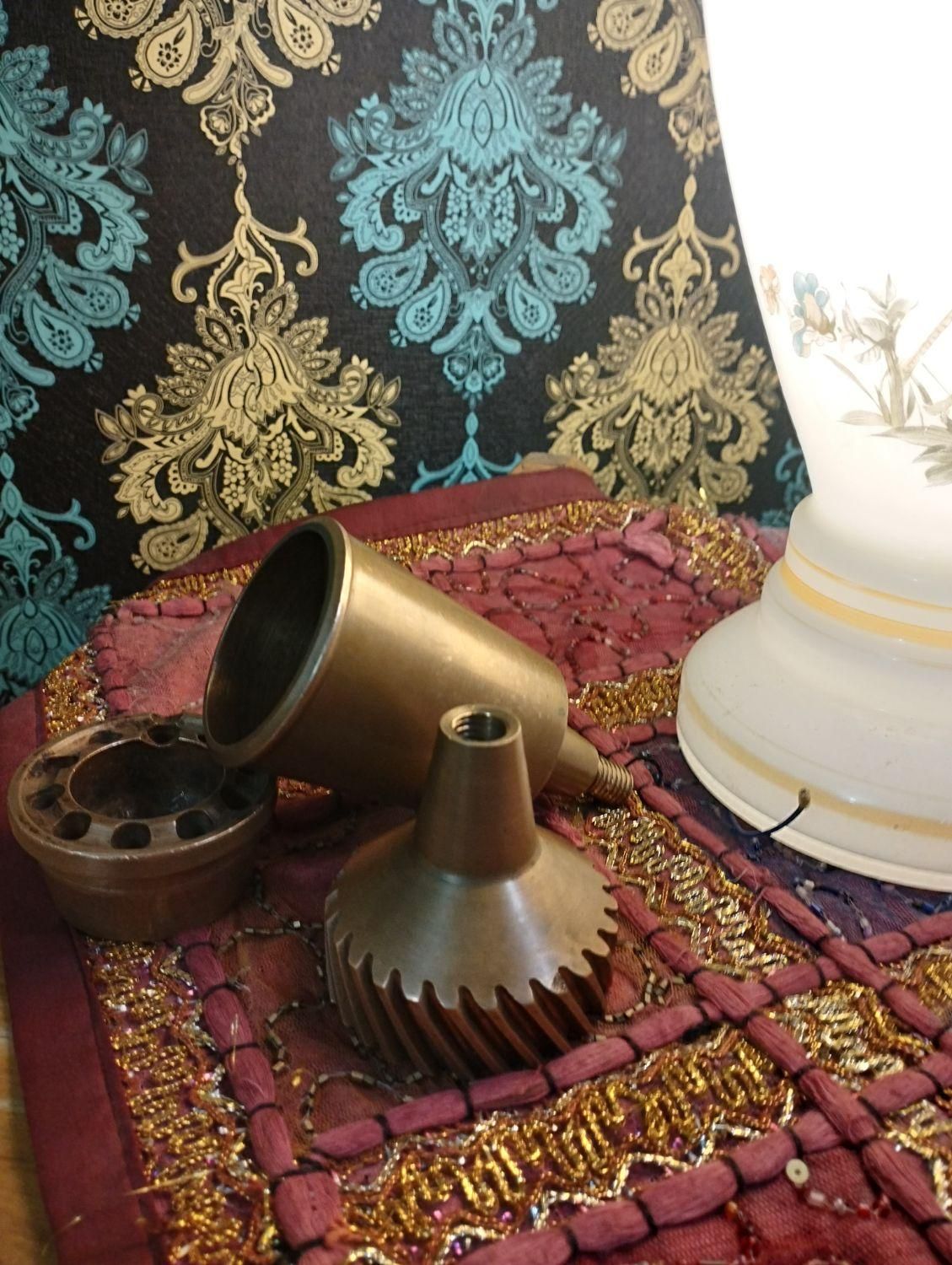 برنز کامل  -   قلیان طبی پیرکس سبز|حراج|تهران, اکباتان|دیوار