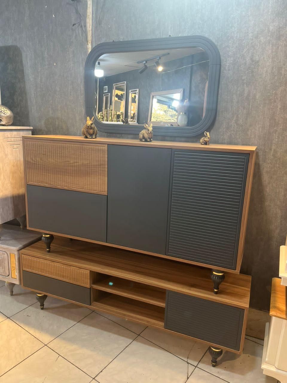 ست آینه کنسول، میز ال سی دی|بوفه، ویترین، کنسول|تهران, شهرک ولیعصر جنوبی|دیوار