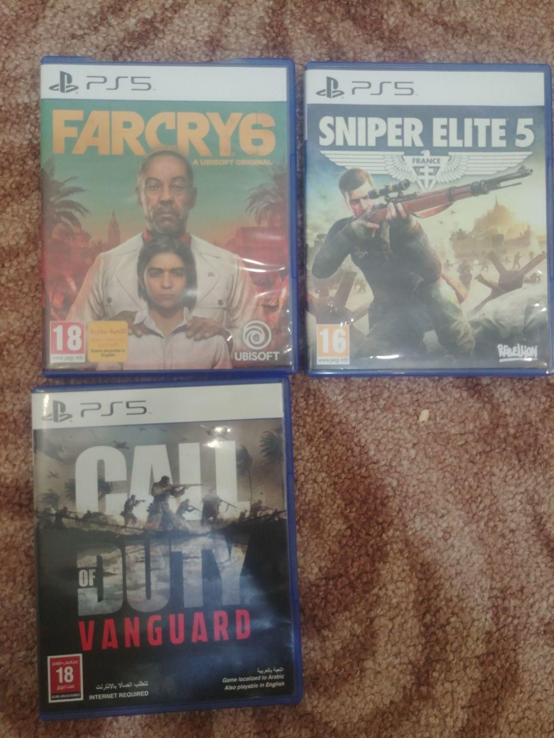 5 عدد دیسک سالم ps5 و ps4|کنسول، بازی ویدئویی و آنلاین|بندر انزلی, نیمه شعبان|دیوار