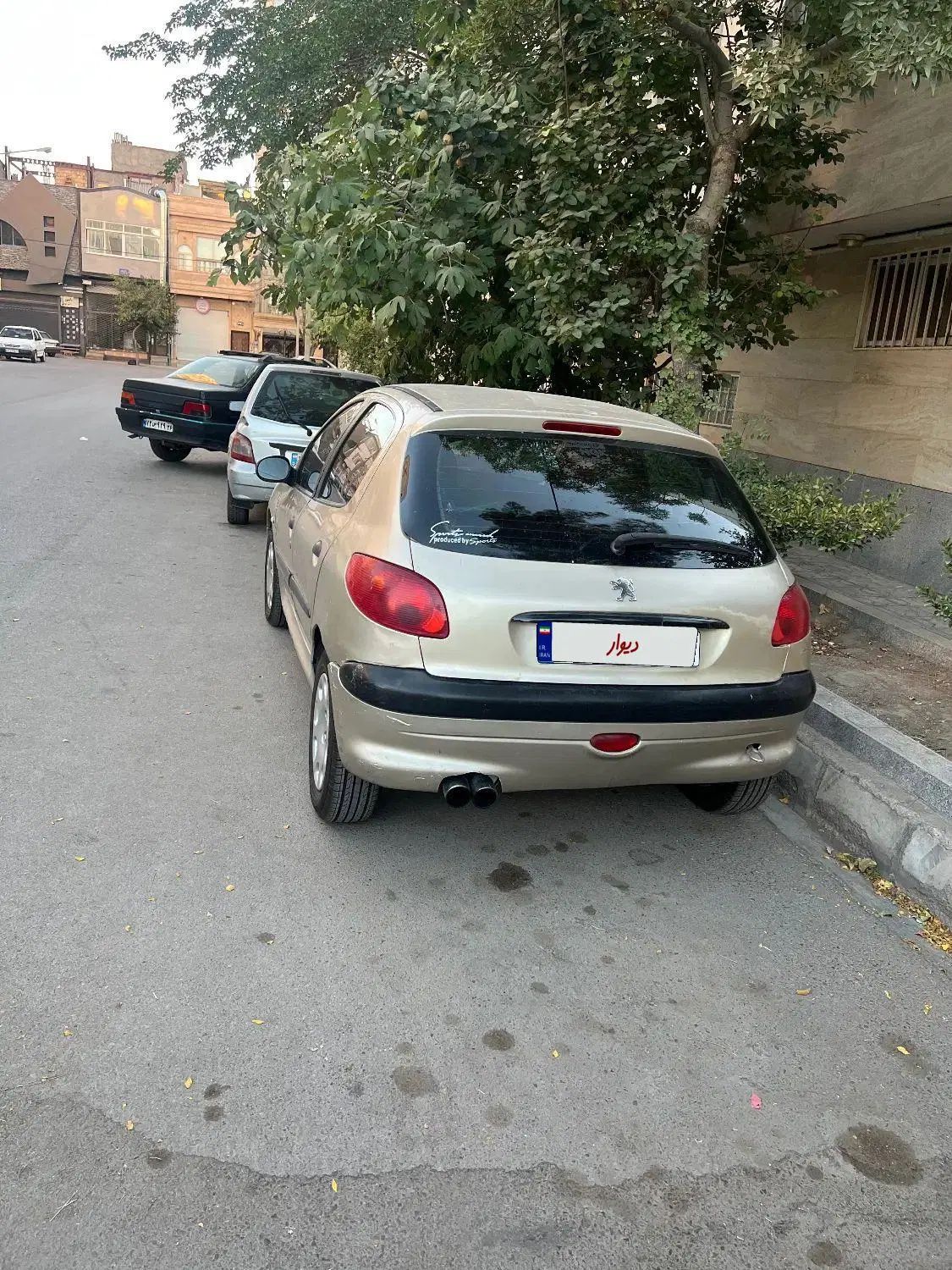 پژو ۲۰۶ تیپ ۲ مدل ۸۳|خودرو سواری و وانت|مشهد, چهارباغ|دیوار