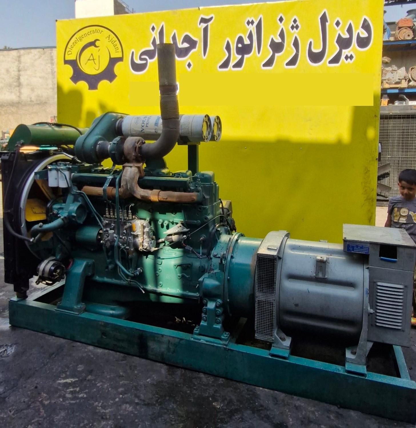 دیزل ژنراتور ولوو f12 مکالته 198 کاوا|ماشین‌آلات صنعتی|بابلسر, |دیوار