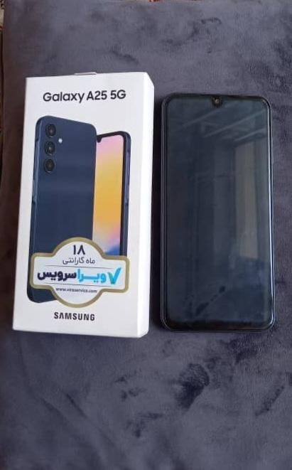 گوشی a25 به همراه شارژراصل|موبایل|چهارباغ, |دیوار