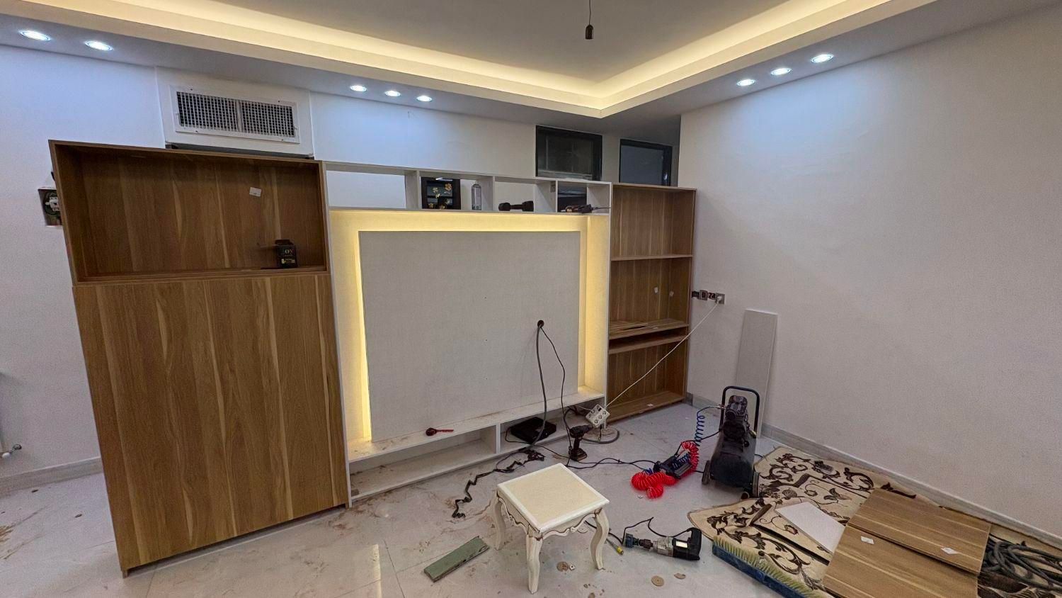 طراحی و اجرا کابینت و کمد دیواری و TV WALL|خدمات پیشه و مهارت|سیرجان, |دیوار