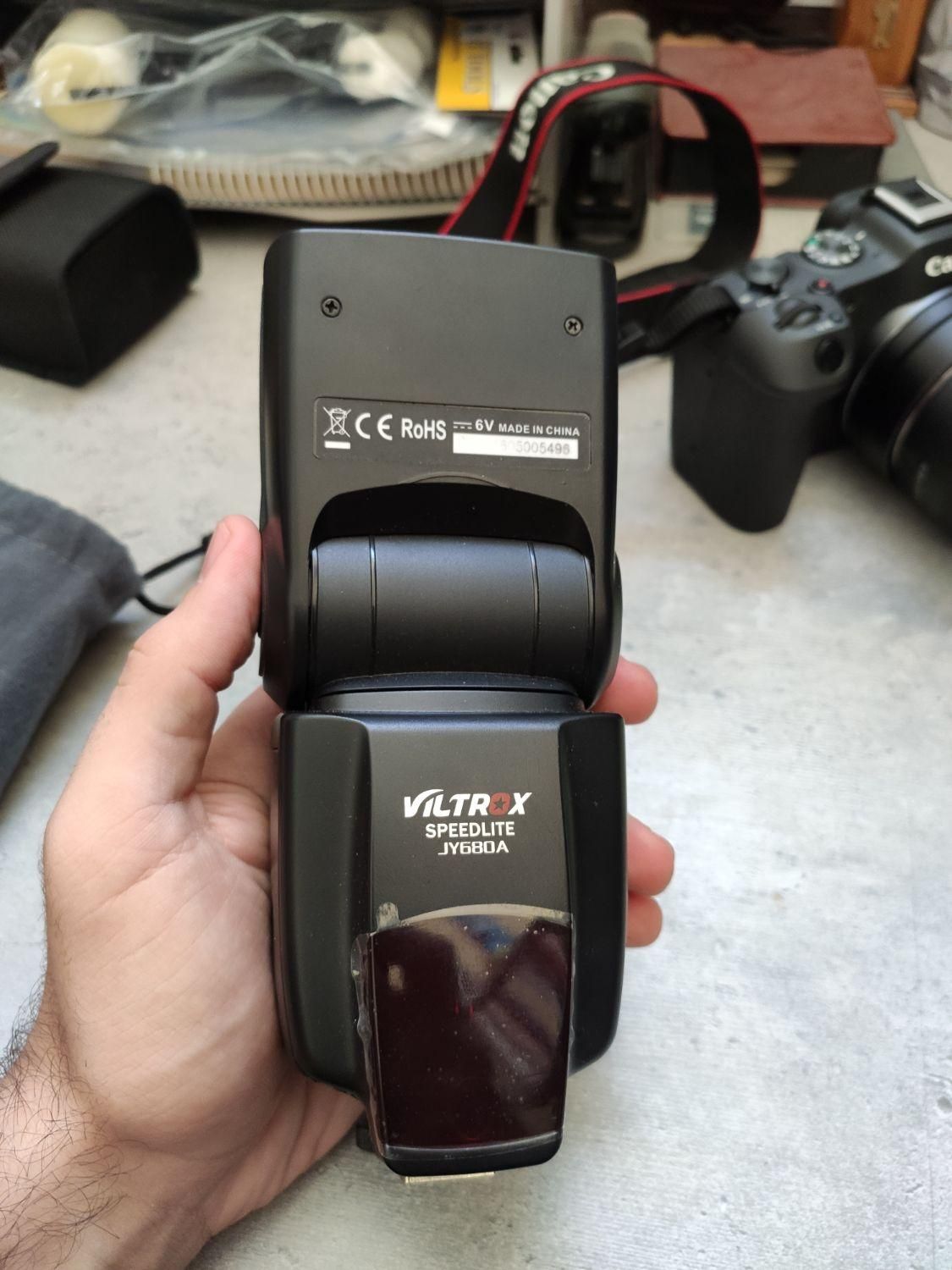 فلاش اسپید لایت دوربین|دوربین عکاسی و فیلم‌برداری|شیراز, تندگویان|دیوار