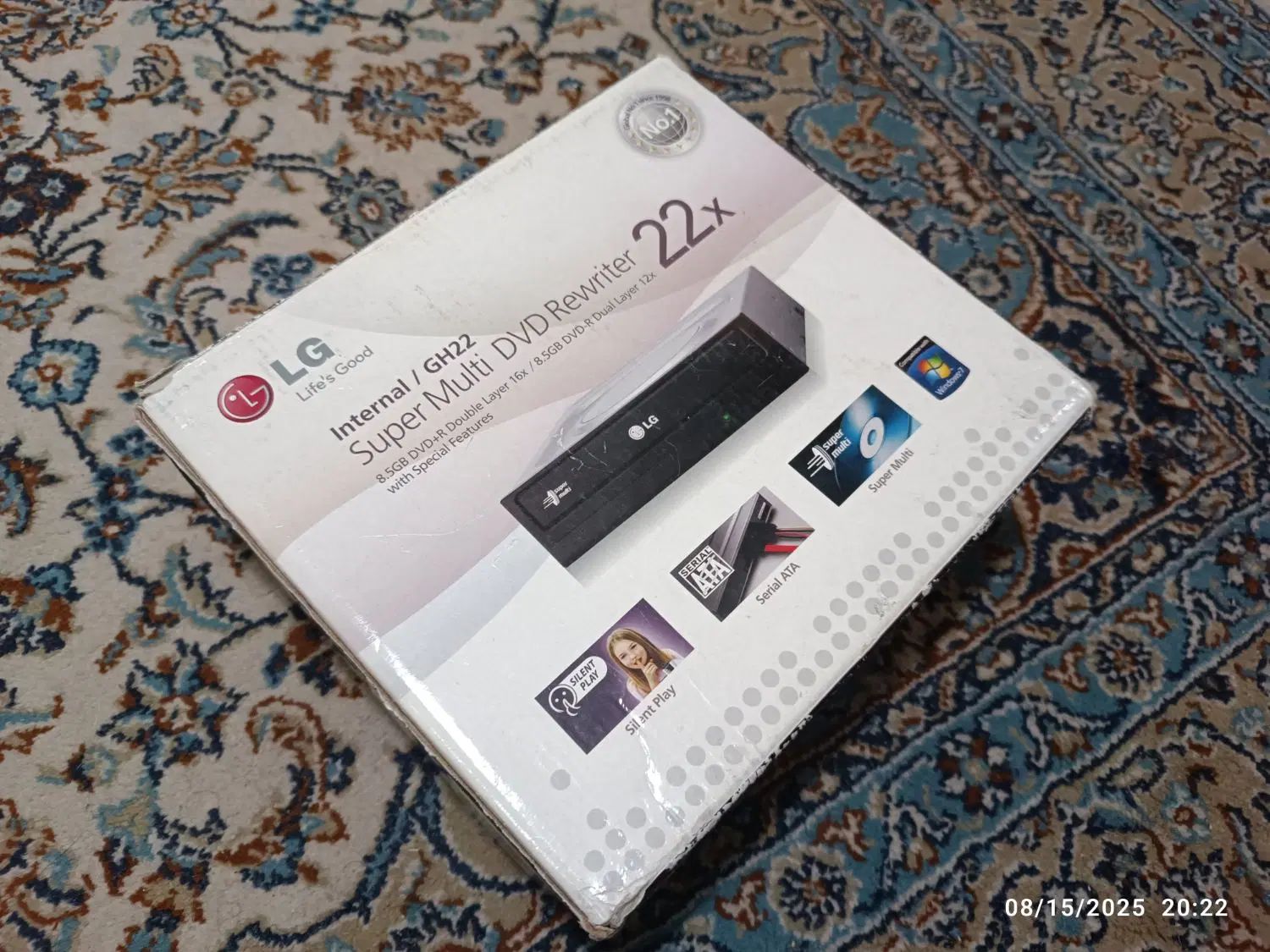 DVD writer & reader  LG الجی  Intel CPU|قطعات و لوازم جانبی رایانه|اصفهان, عقیق|دیوار
