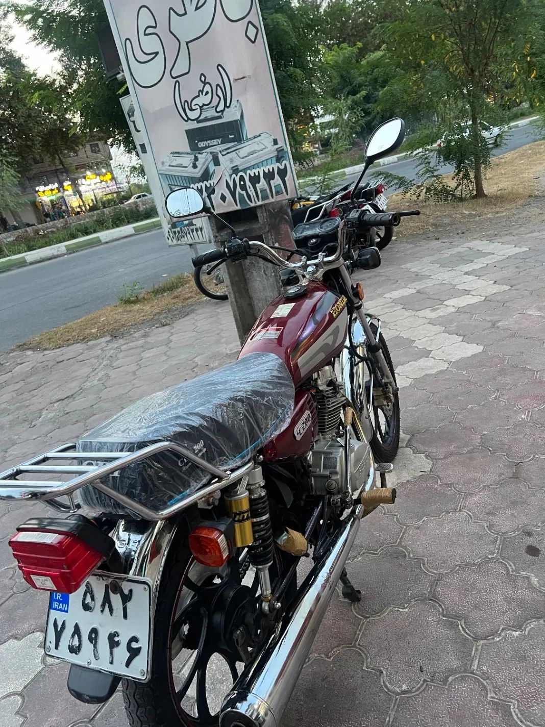 هندا۲۰۰مدل۹۹|موتورسیکلت|رشت, جانبازان|دیوار