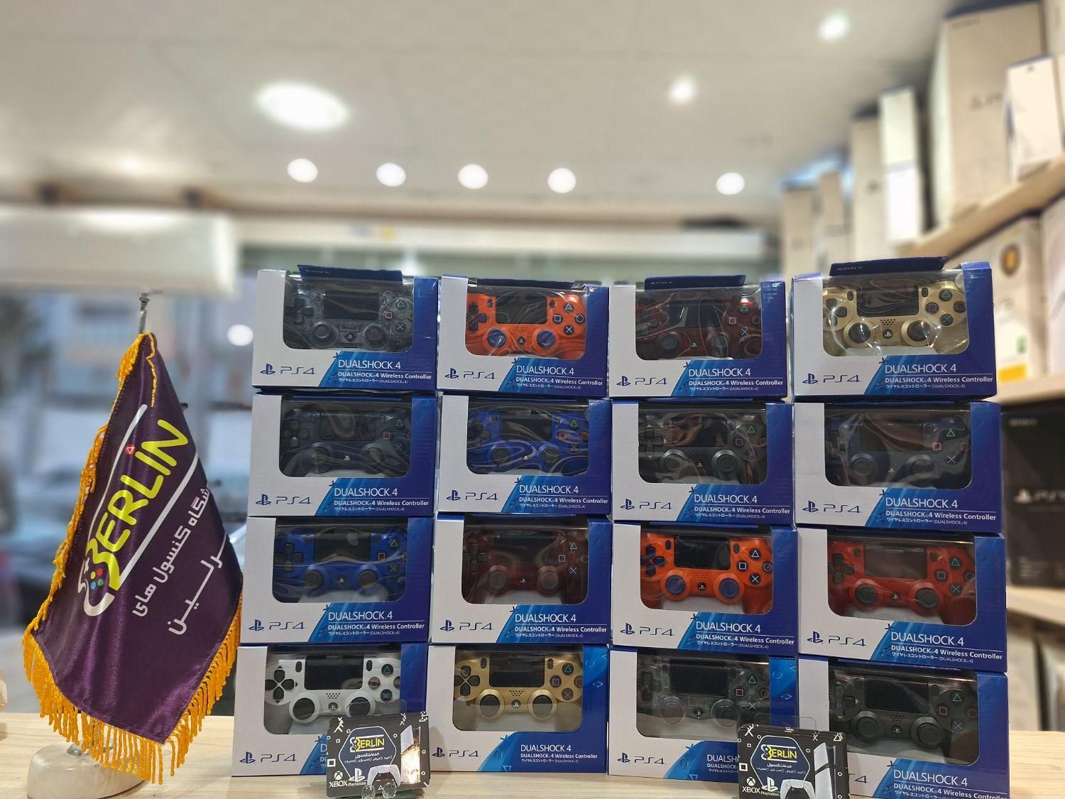 دستهPS4/سونی۴ شرکتی باتری هزار بشرطPS5ایکس باکس/|کنسول، بازی ویدئویی و آنلاین|قم, زنبیل آباد|دیوار