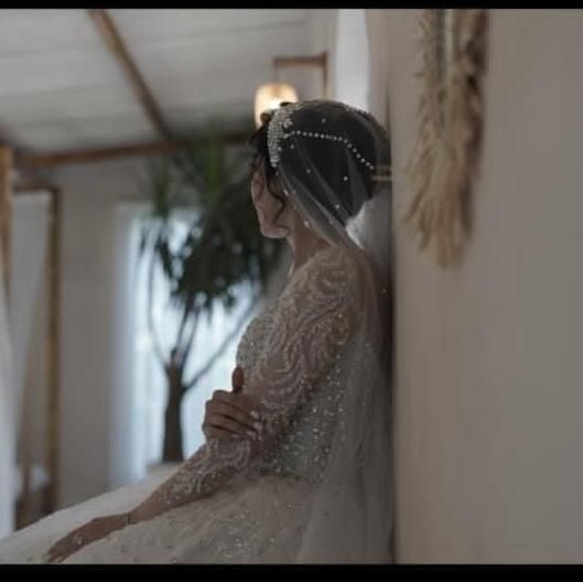 لباس عروس مجلل مزون دوز|لباس|قم, سالاریه|دیوار