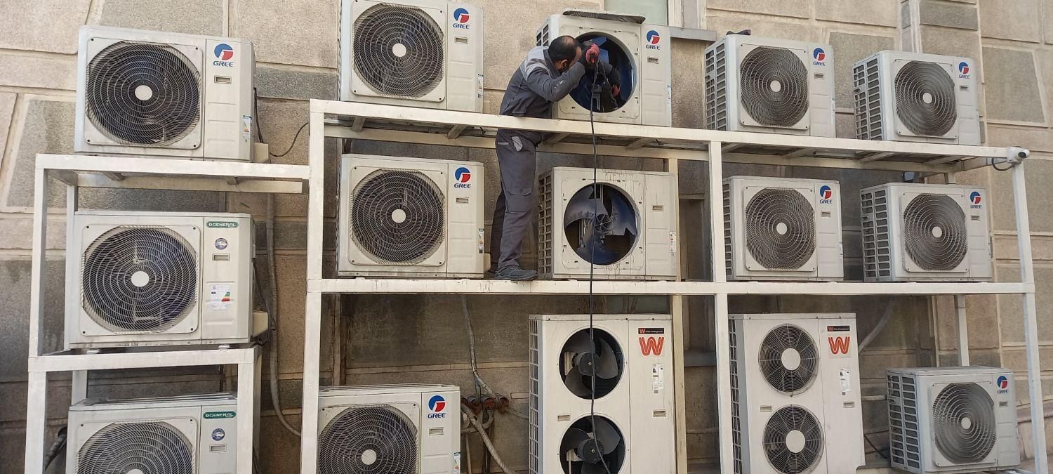 نصب کولر گازی|خدمات پیشه و مهارت|خمین, |دیوار