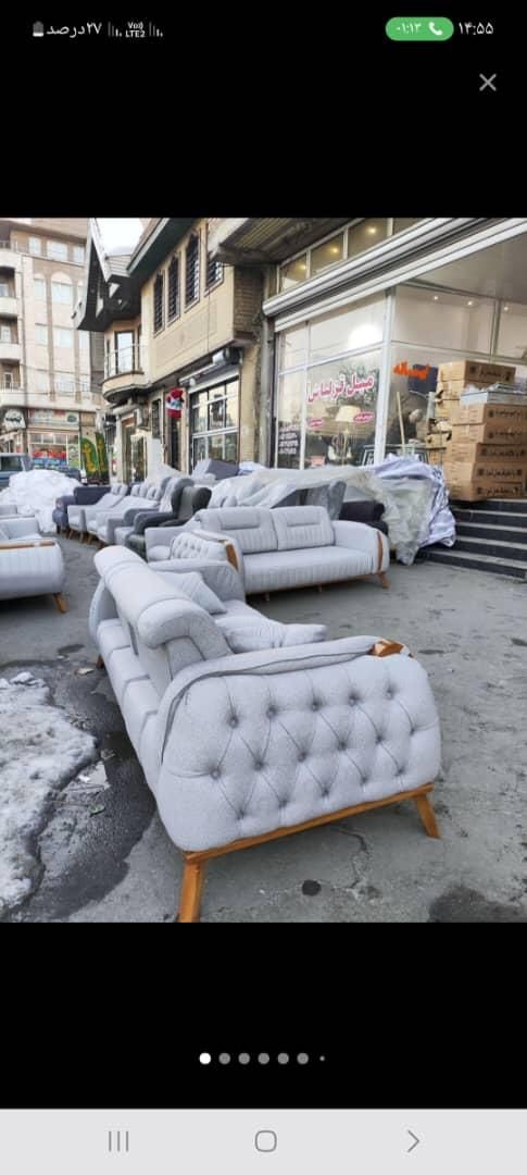 مبل دورل هشت نفره|مبلمان خانگی و میز عسلی|ارومیه, |دیوار