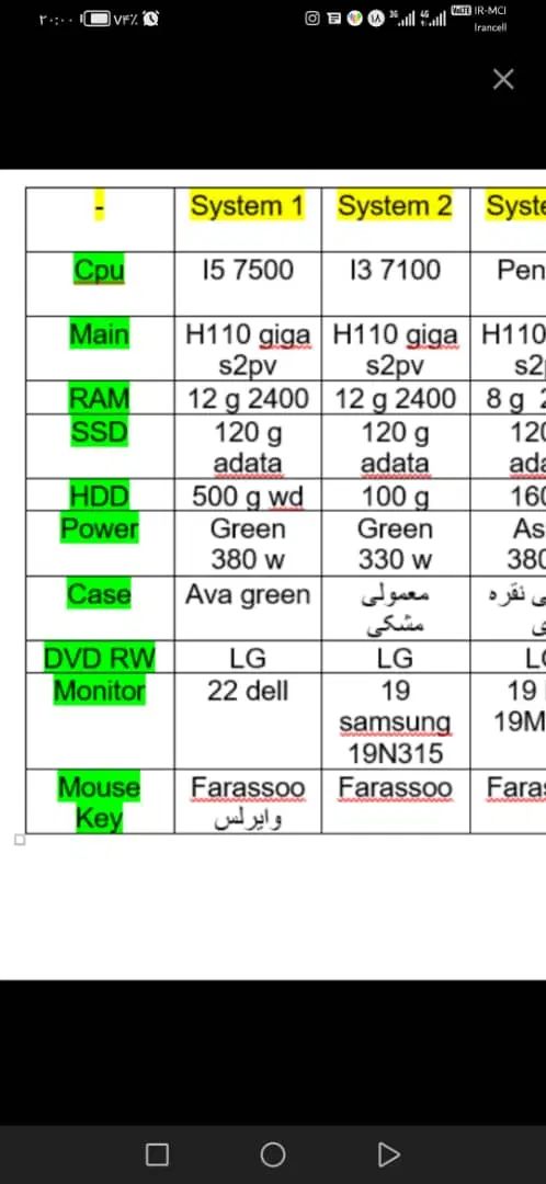 کیس نسل ۷ کامپیوتر نسل هفت|رایانه رومیزی|اصفهان, وحید|دیوار
