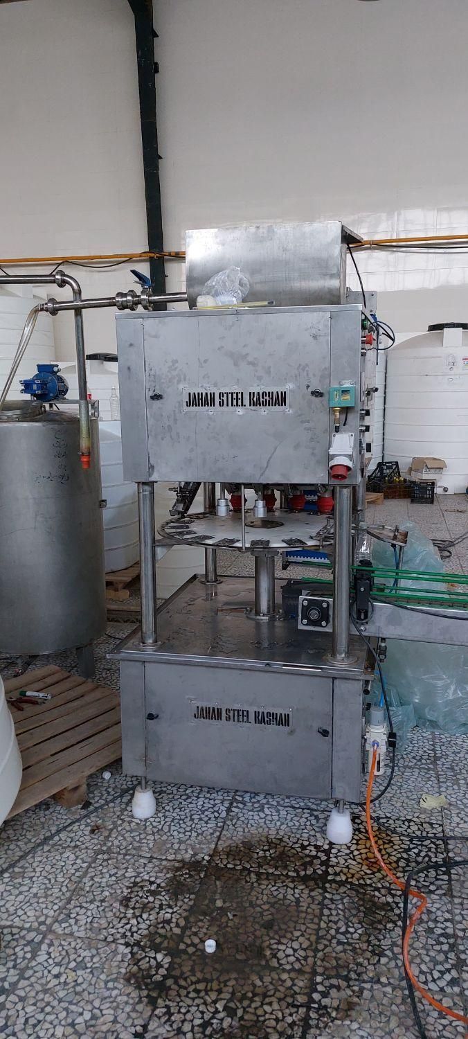 دستگاه پرکن مایعات|ماشین‌آلات صنعتی|کاشان, قطب راوندی|دیوار