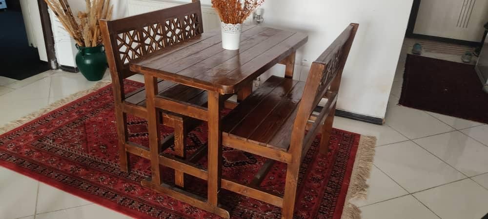 میز و نیمکت های کافه ای|میز و صندلی غذاخوری|شیراز, سلطان آباد|دیوار