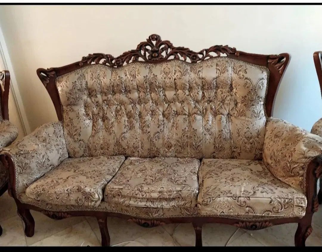 مبل استیل ۷ نفره|مبلمان خانگی و میز عسلی|تهران, نیروی هوایی (پیروزی)|دیوار