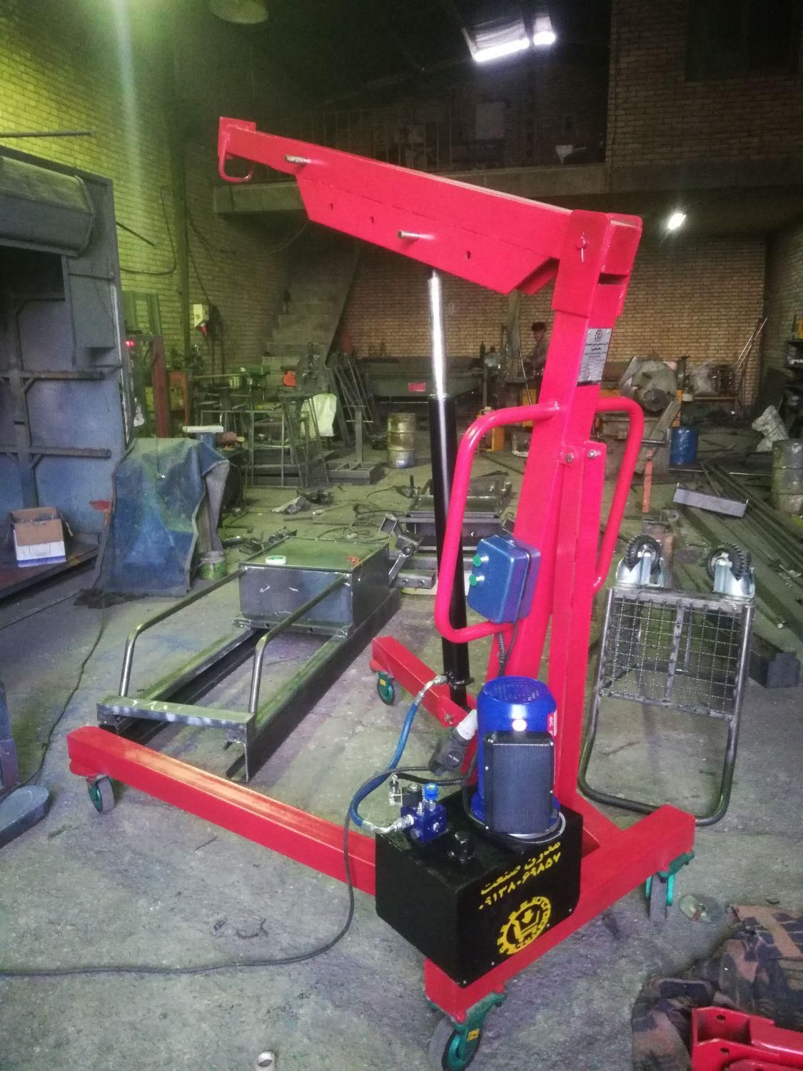 جرثقیل کارگاهی متحرک|ماشینآلات صنعتی|برخوار, |دیوار