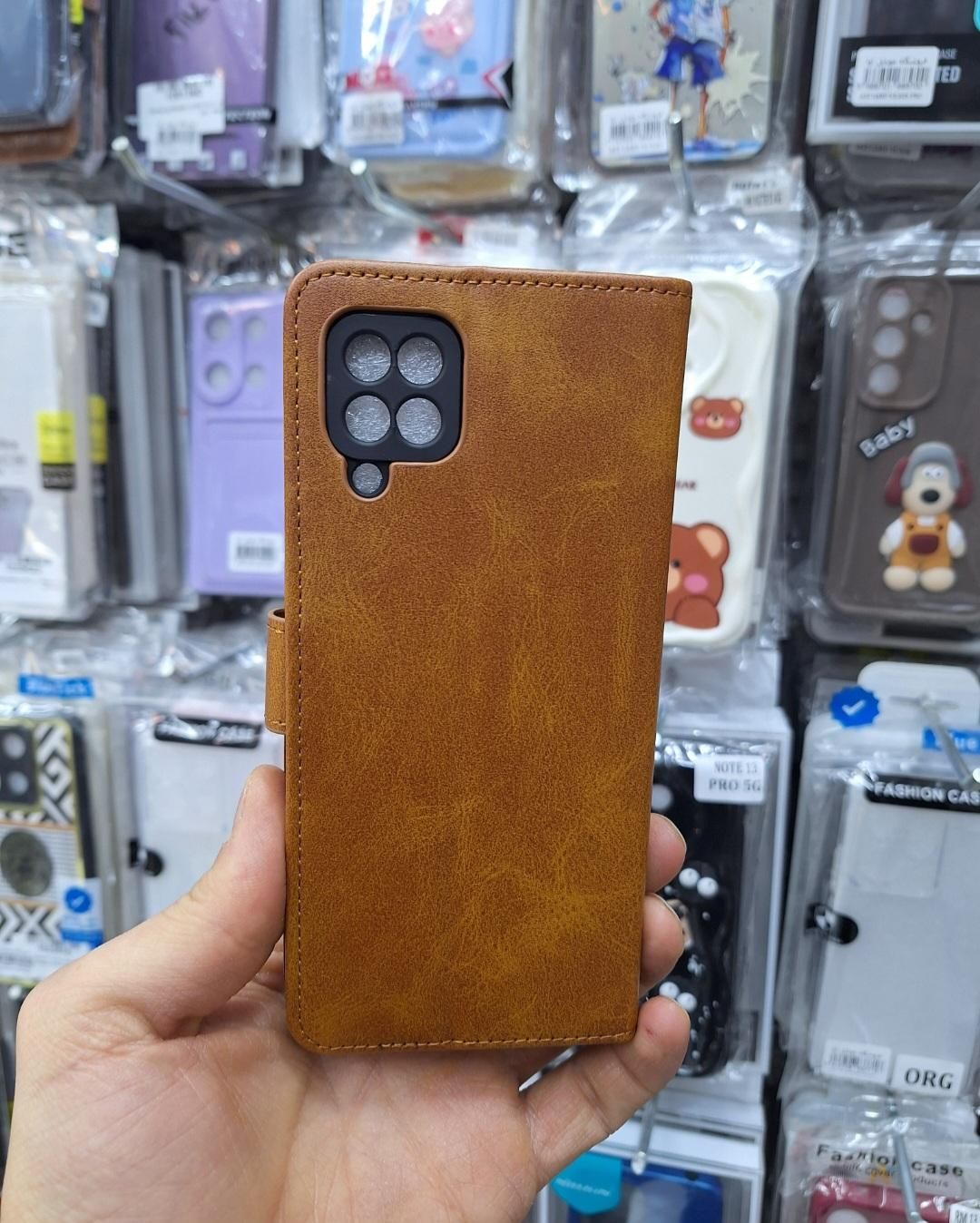 قاب و گارد کیفی لبتابی چرمی|لوازم جانبی موبایل و تبلت|قم, باسکول|دیوار