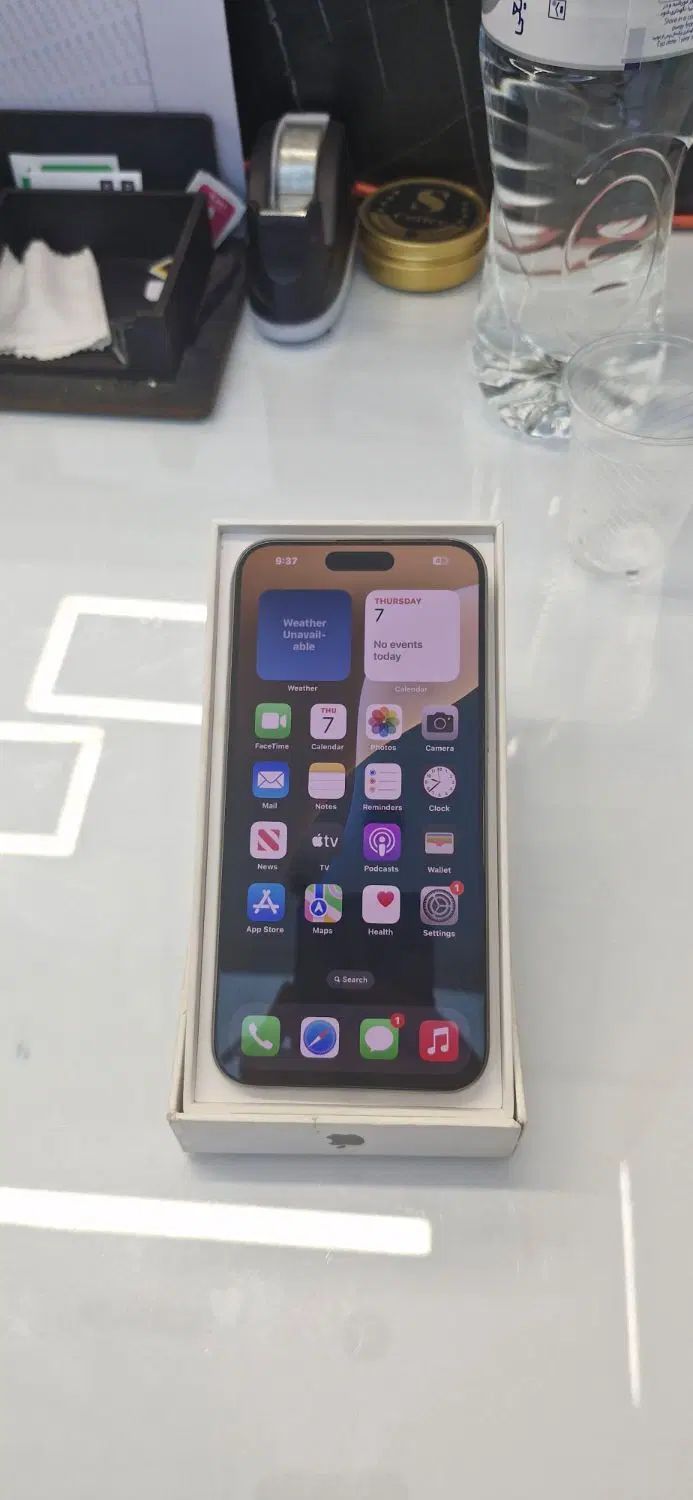 iPhone 15 Pro Max  در حد نو باطری ۹۷٪|موبایل|اصفهان, گلزار|دیوار