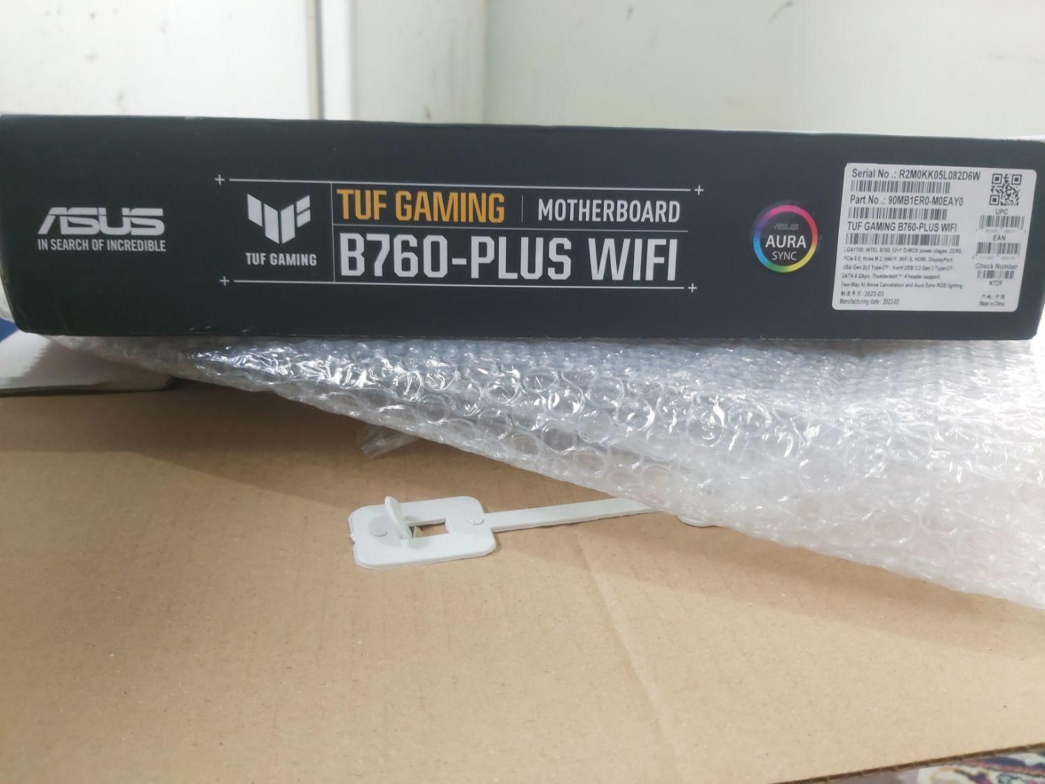 مادربورد Asus b760plus-wifi ddr5|قطعات و لوازم جانبی رایانه|کتالم و سادات شهر, |دیوار
