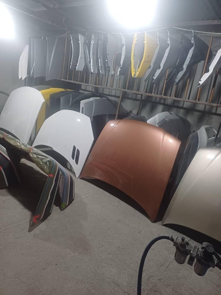 قطعات بدنه رنگ شده کاپوت گلگیر سپر چراغ|قطعات یدکی و لوازم جانبی|رباطکریم, |دیوار