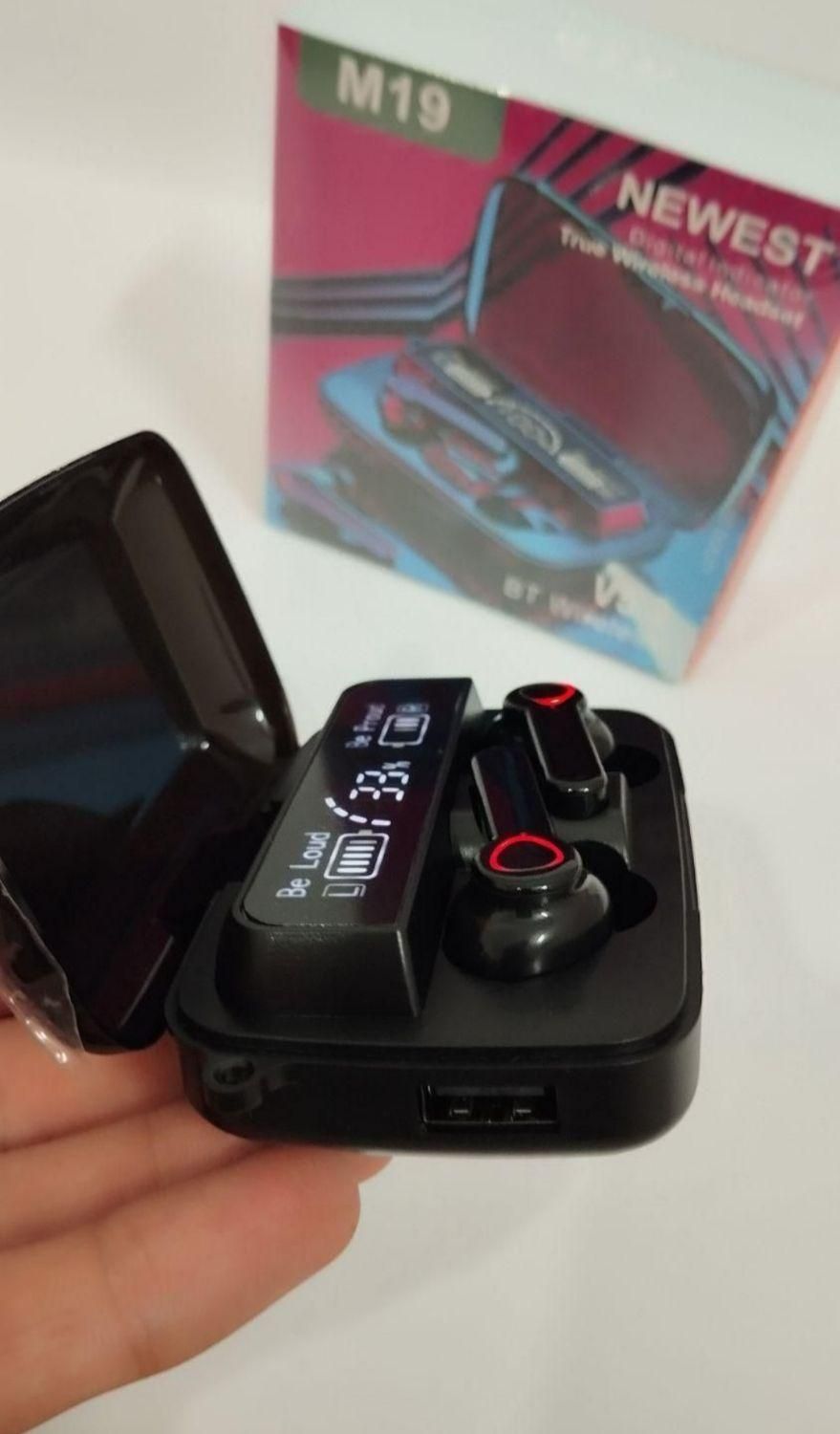 ایرپاد هندزفری بلوتوثی پاور بانکدار اصلی «امیددکور|لوازم جانبی موبایل و تبلت|مشهد, شهرک رازی (شهرک غرب)|دیوار