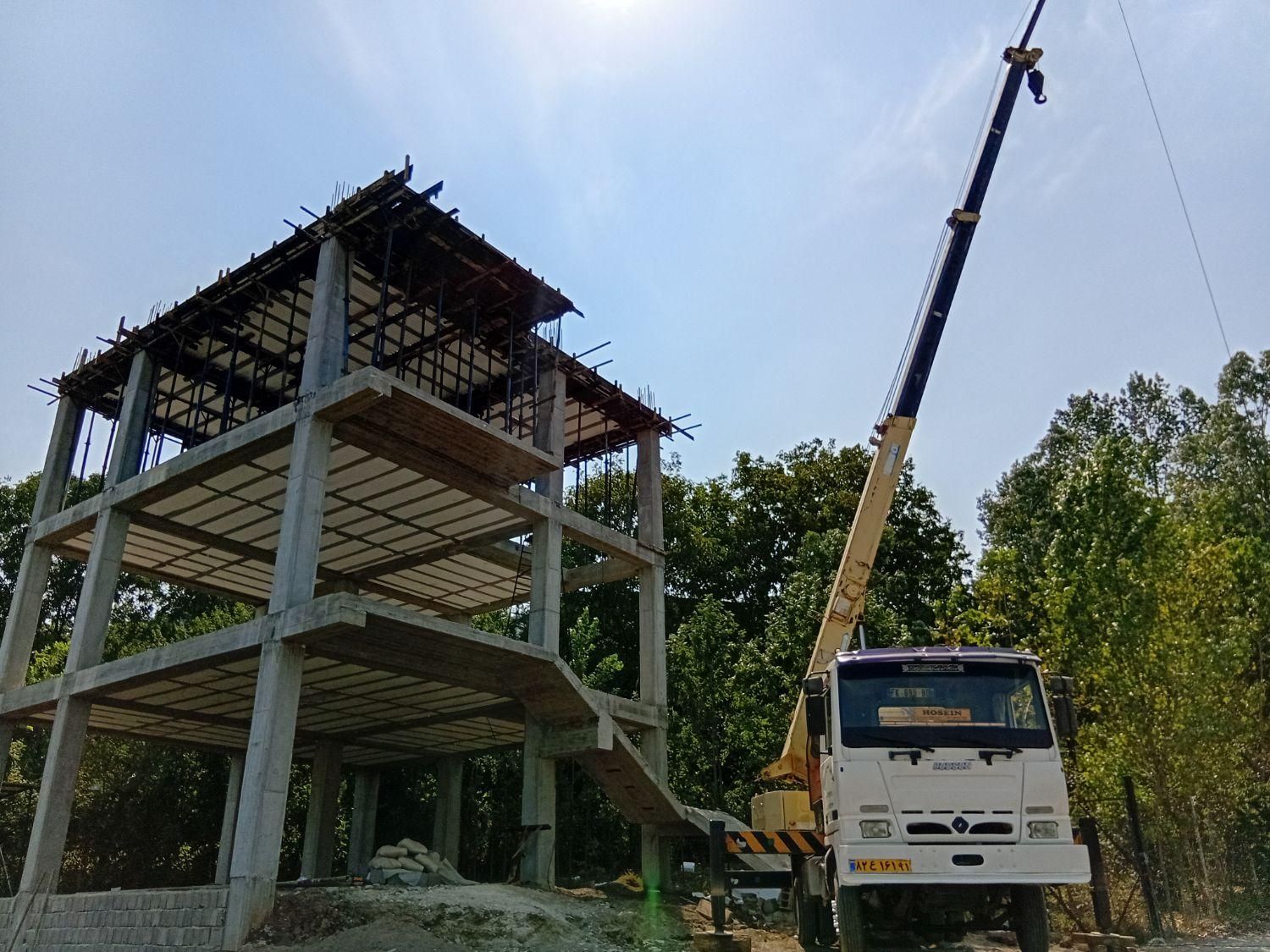 جرثقیل ۷تن دکل بلند|خدمات حمل و نقل|اردبیل, |دیوار