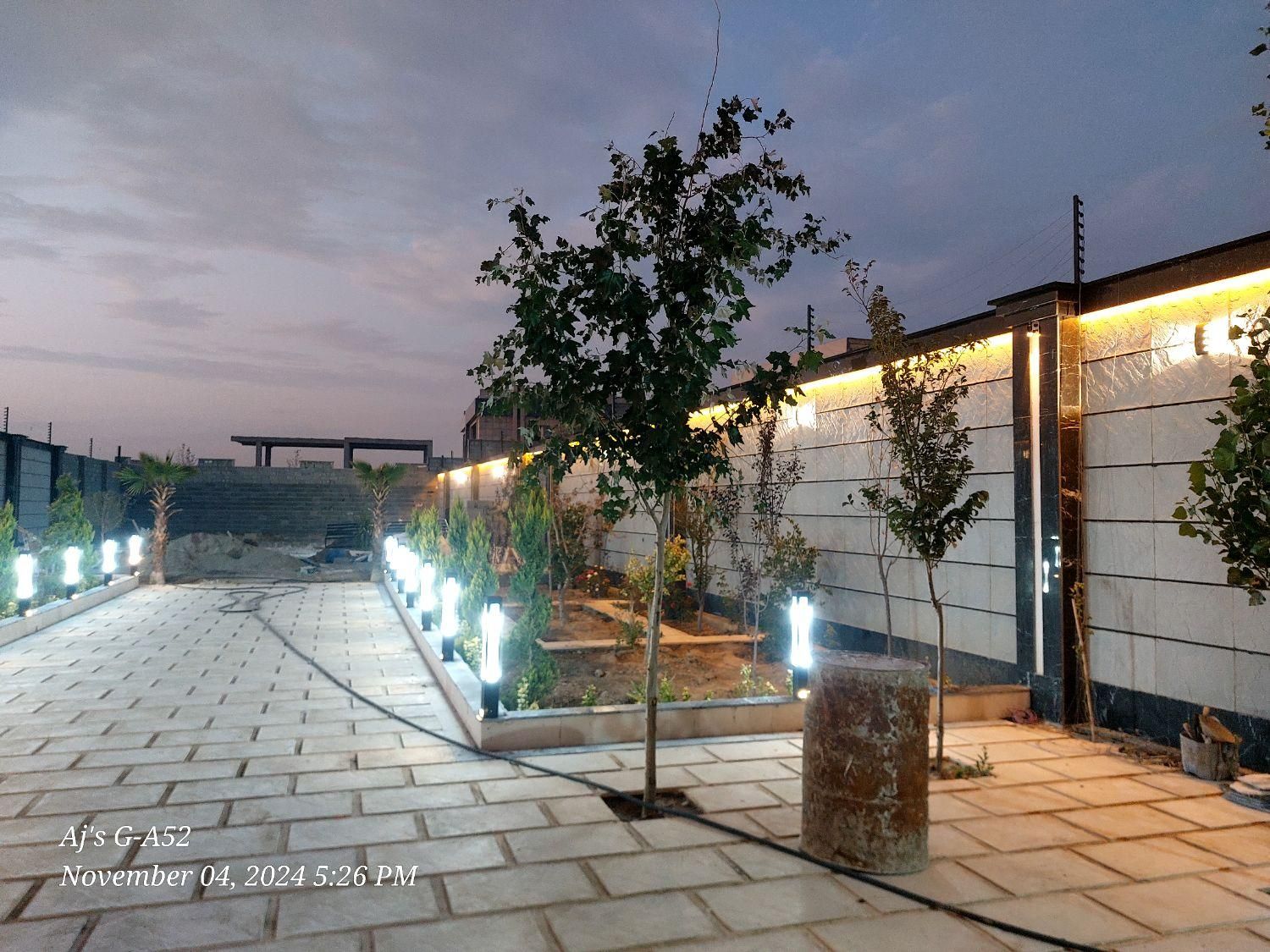 ۷۵۰ متر زمین سند دار دو نبش شهرک ویلایی|فروش زمین و ملک کلنگی|ماهدشت, |دیوار