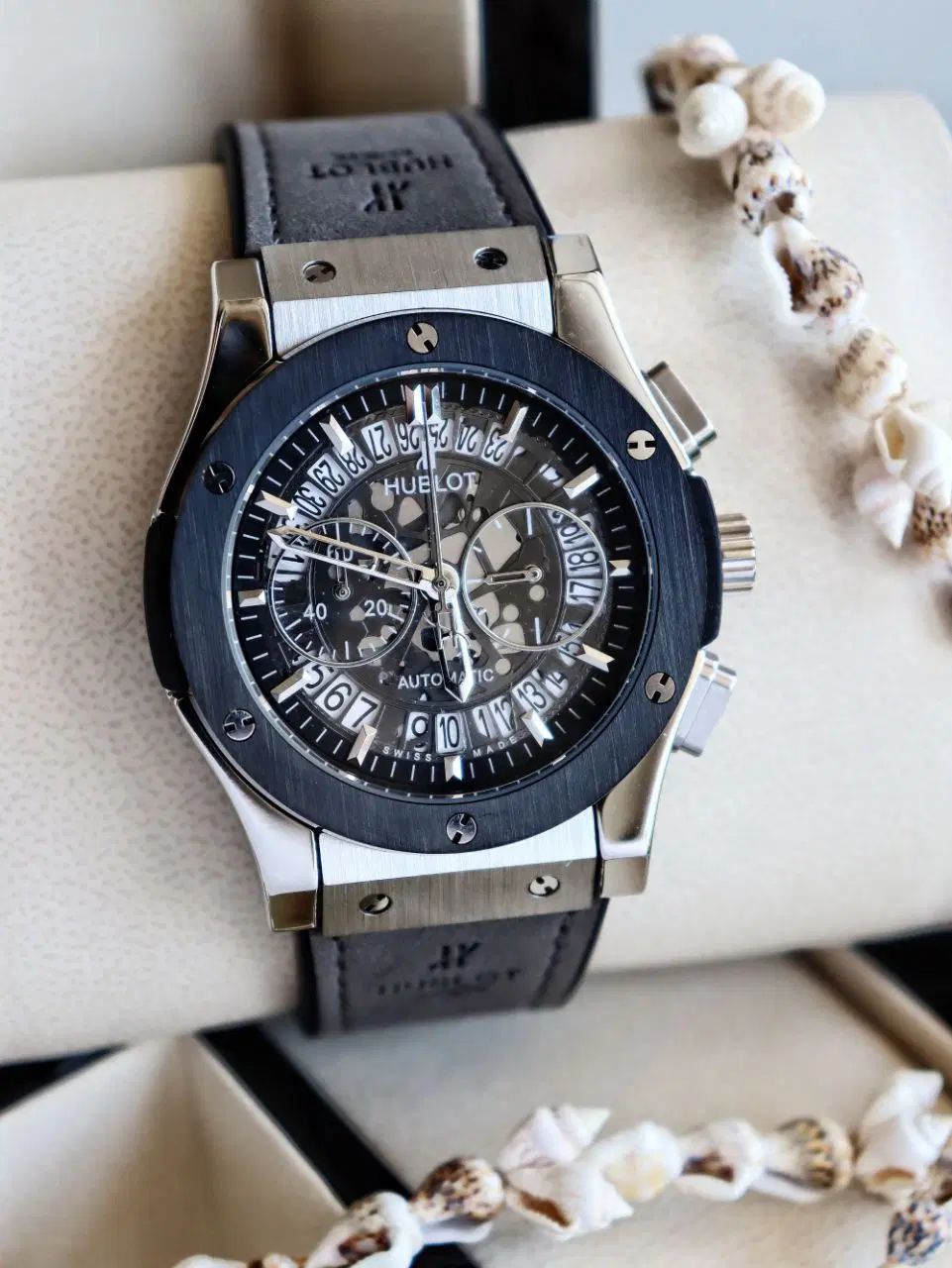 ساعت هابلوت تک و سه موتوره Hublot ساده و اسکلتون|ساعت|اصفهان, احمدآباد|دیوار