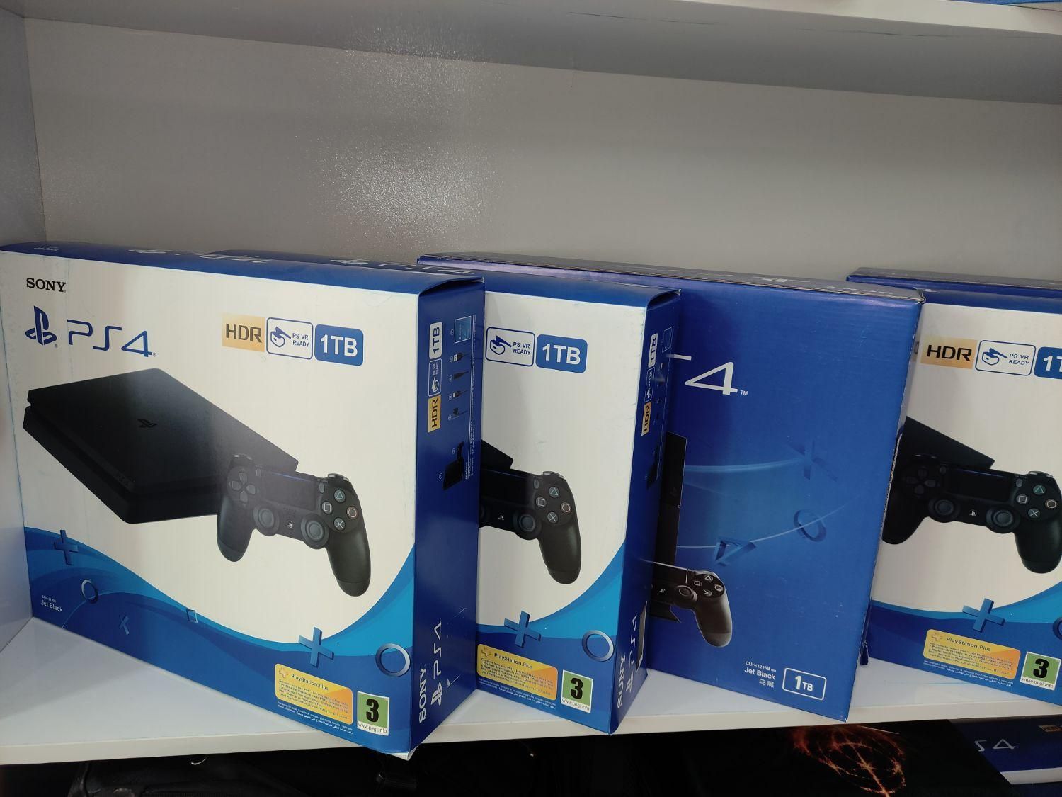 فروش ویژه PS4 اسلیم یک ترابایت + نصب بازی هدیه|کنسول، بازی ویدئویی و آنلاین|برازجان, |دیوار