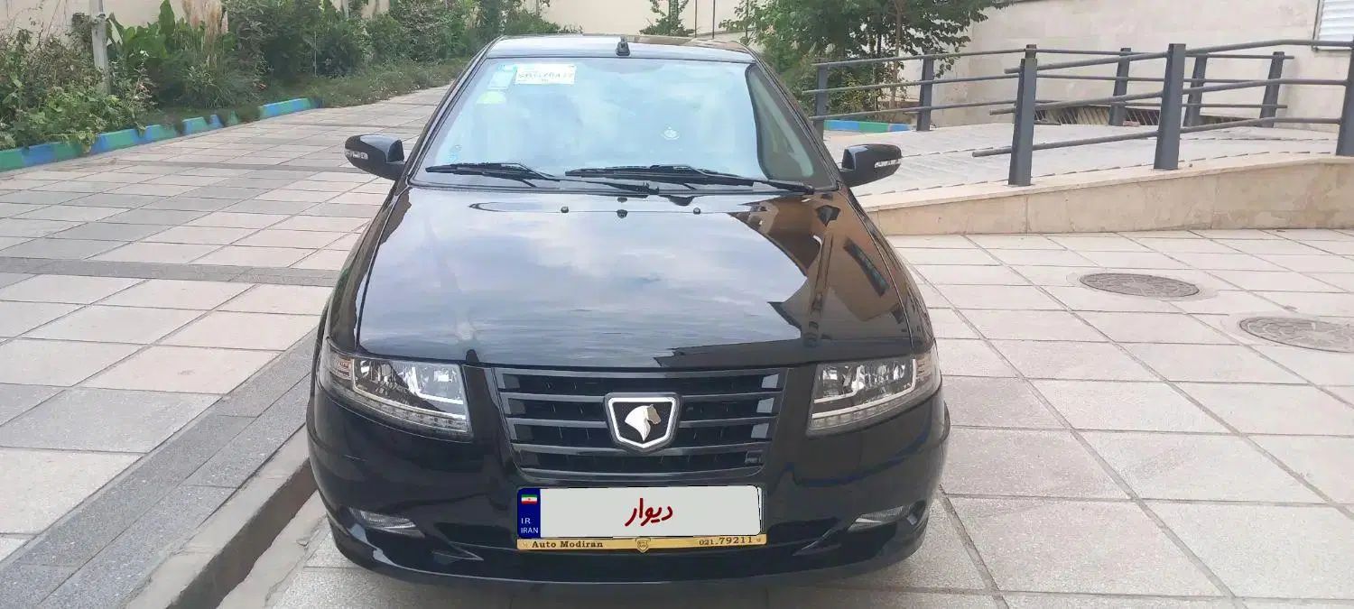 سمند سورن مشکی XU7+ آبنوس 404 دریچه سیمی در حد صفر|خودرو سواری و وانت|تهران, اقدسیه|دیوار