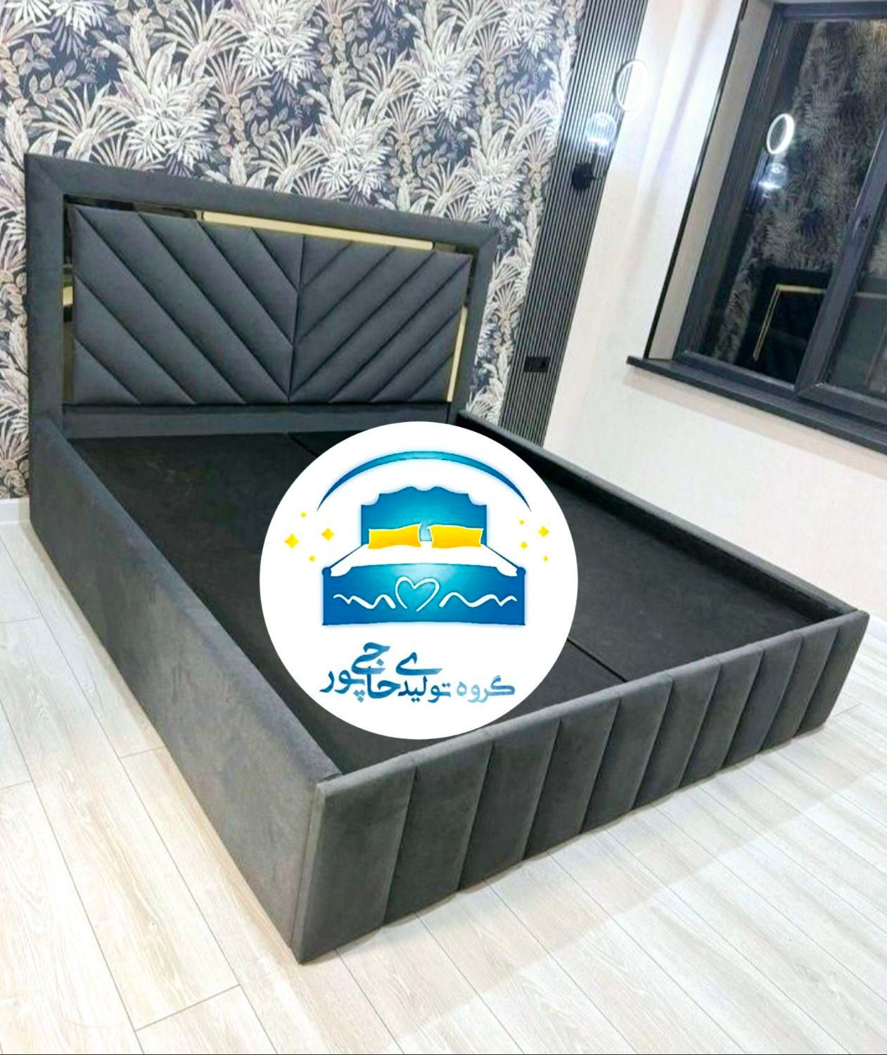 تخت خواب دو نفره حاجی پور(تختخواب۲دونفره)تشک ساتین|تخت و سرویس خواب|مشهد, حسین‌آباد|دیوار