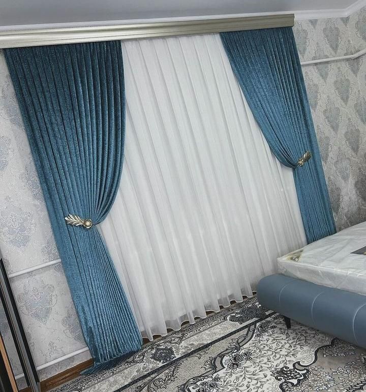 پرده پانچ اقساط بلند مدت|پرده، رانر، رومیزی|مشهد, توس (بلوار توس)|دیوار