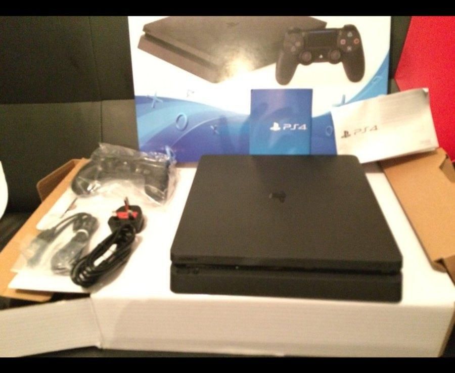 PS4 SLiM به همراه 10 بازیز|کنسول، بازی ویدئویی و آنلاین|آمل, |دیوار