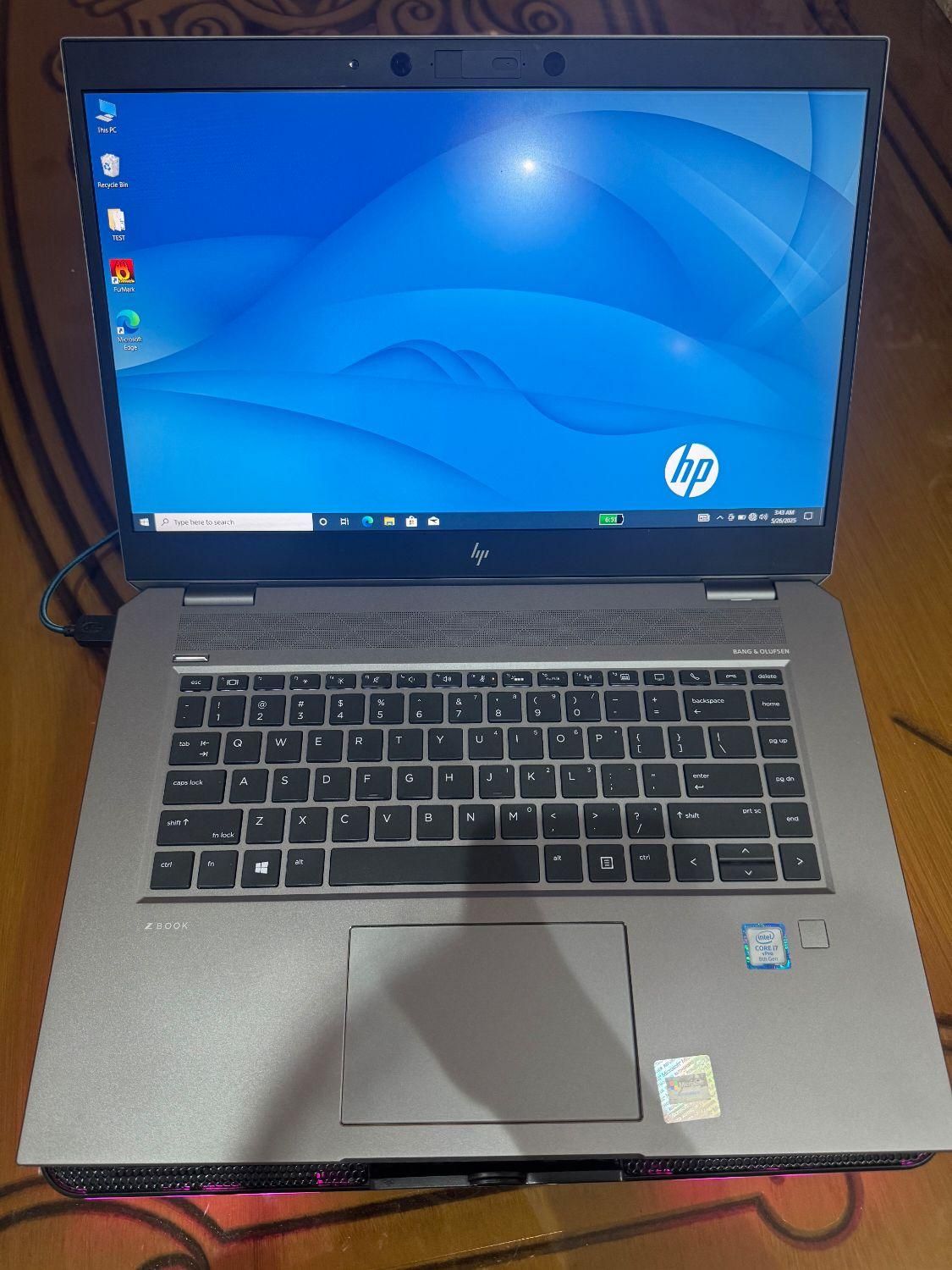 لپ تاپ  hp zbook studio G5|رایانه همراه|آمل, |دیوار