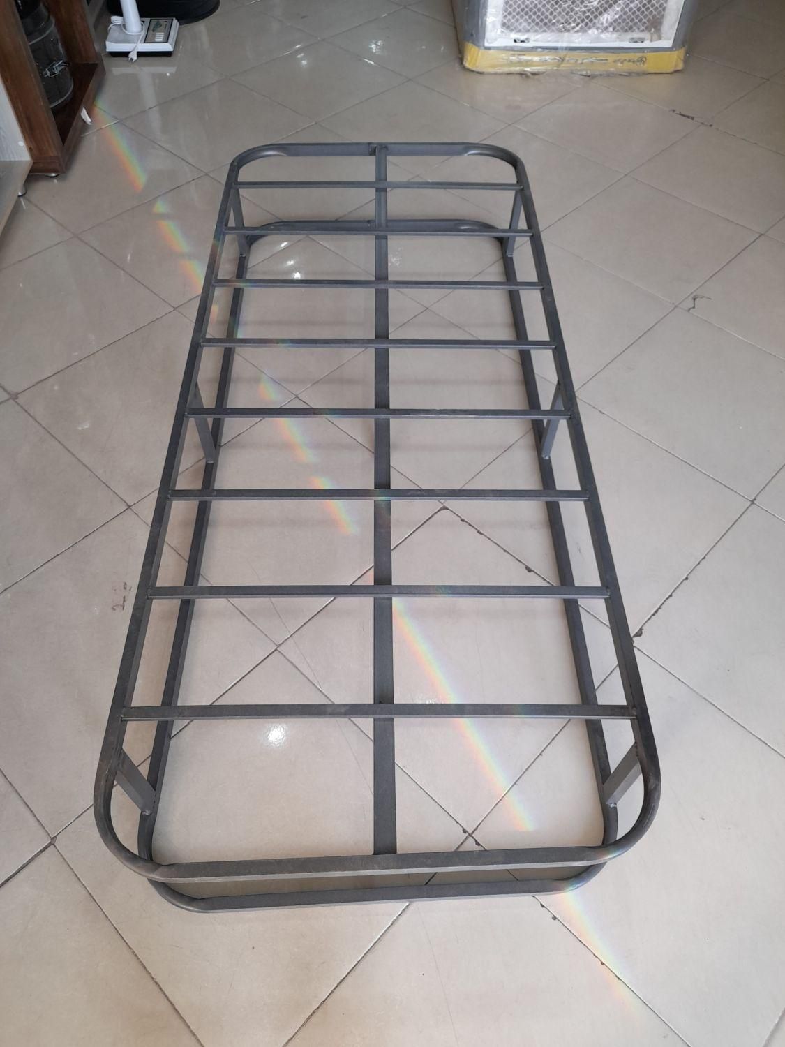 کفی فلزی تخت یک نفره مدل دوبل* اثاث مارکت|تخت و سرویس خواب|سیرجان, |دیوار