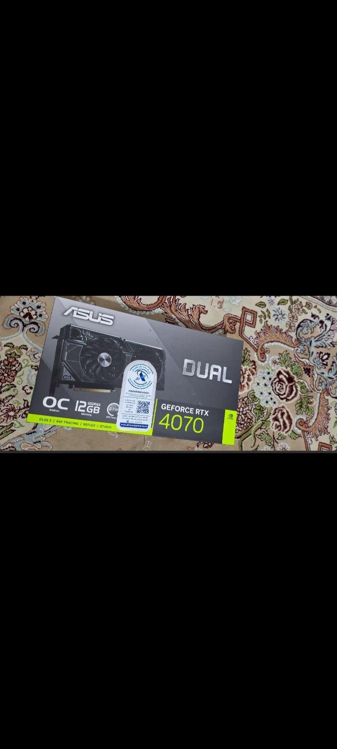 کارت گرافیک 4070 asus|قطعات و لوازم جانبی رایانه|کنگاور, |دیوار