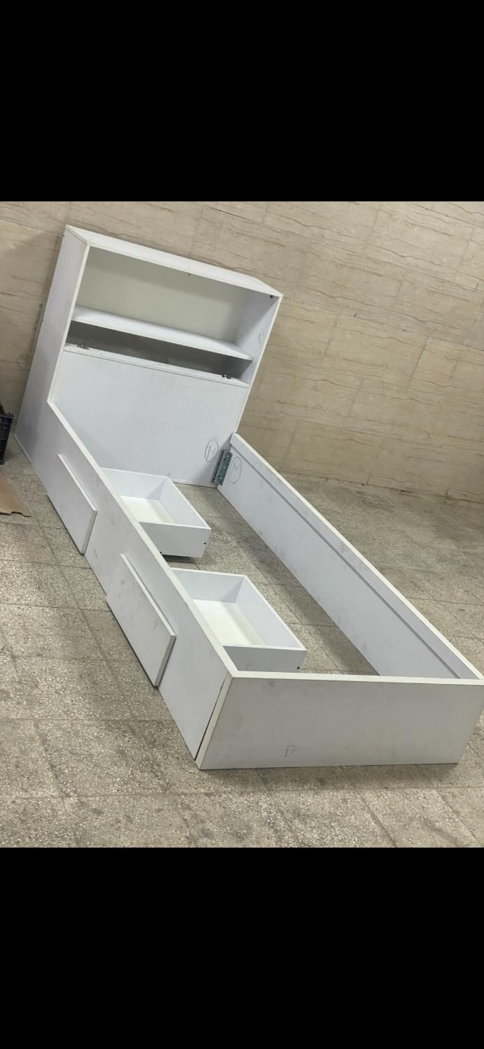 تخت خواب یک نفره mdf|تخت و سرویس خواب|تهران, استخر|دیوار