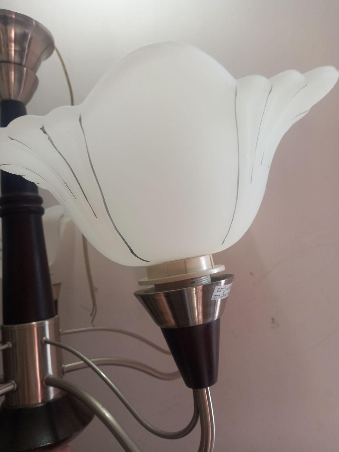 لوستر۵شاخه|لوستر و چراغ آویز|قزوین, |دیوار