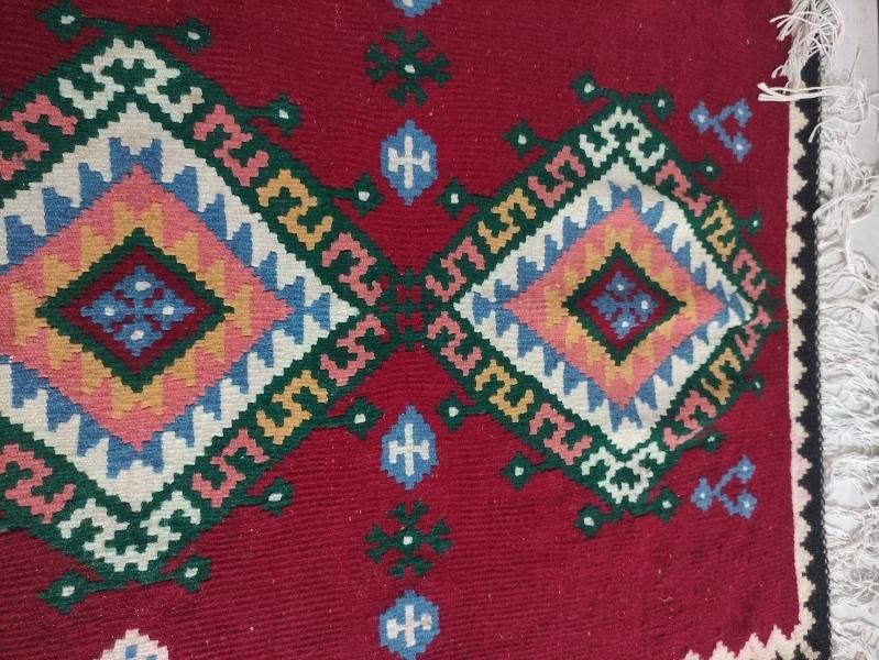 گلیم دست بافت|گلیم، جاجیم، گبه|سمنان, |دیوار