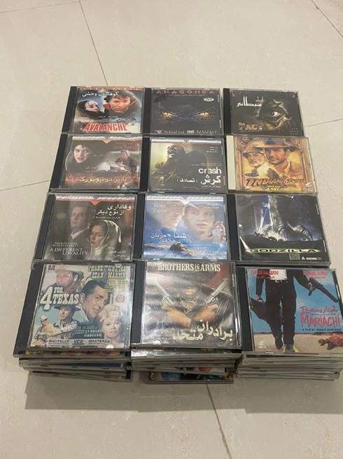 سی دی فیلم هالیوودی وی سی دی قابدار شیشه ای|فیلم و موسیقی|تهران, دربند|دیوار